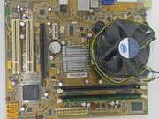 Kit Placa Mãe 775 DDR2 + Core 2 Duo + 1GB RAM