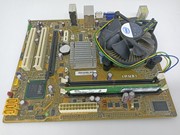 Kit Placa Mãe 775 DDR2 + Core 2 Duo + 1GB RAM - 4323